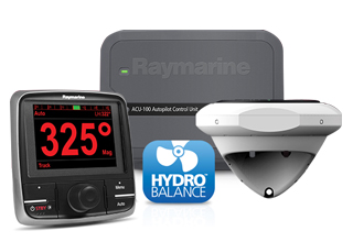 Raymarine introduces Hydro-Balance™ technology for Evolution™ autopilots
